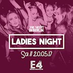 E4 Berlin One Night In Berlin / The Only Hip Hop Ladies Night In Town