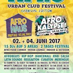 Musik & Frieden Berlin Afro Urban Club Festival - 2 Tage, 16 DJs, 5 Areas