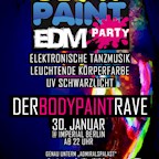 Imperial Berlin EDM Bodypaint Rave | Glow Paint Move Control