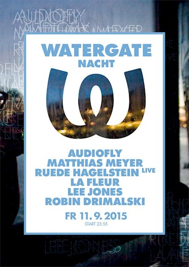 Watergate Berlin Eventflyer #1 vom 11.09.2015