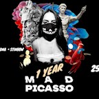 Avenue Berlin 1 Year Mad Picasso - Party & Art - Hip Hop & Latin