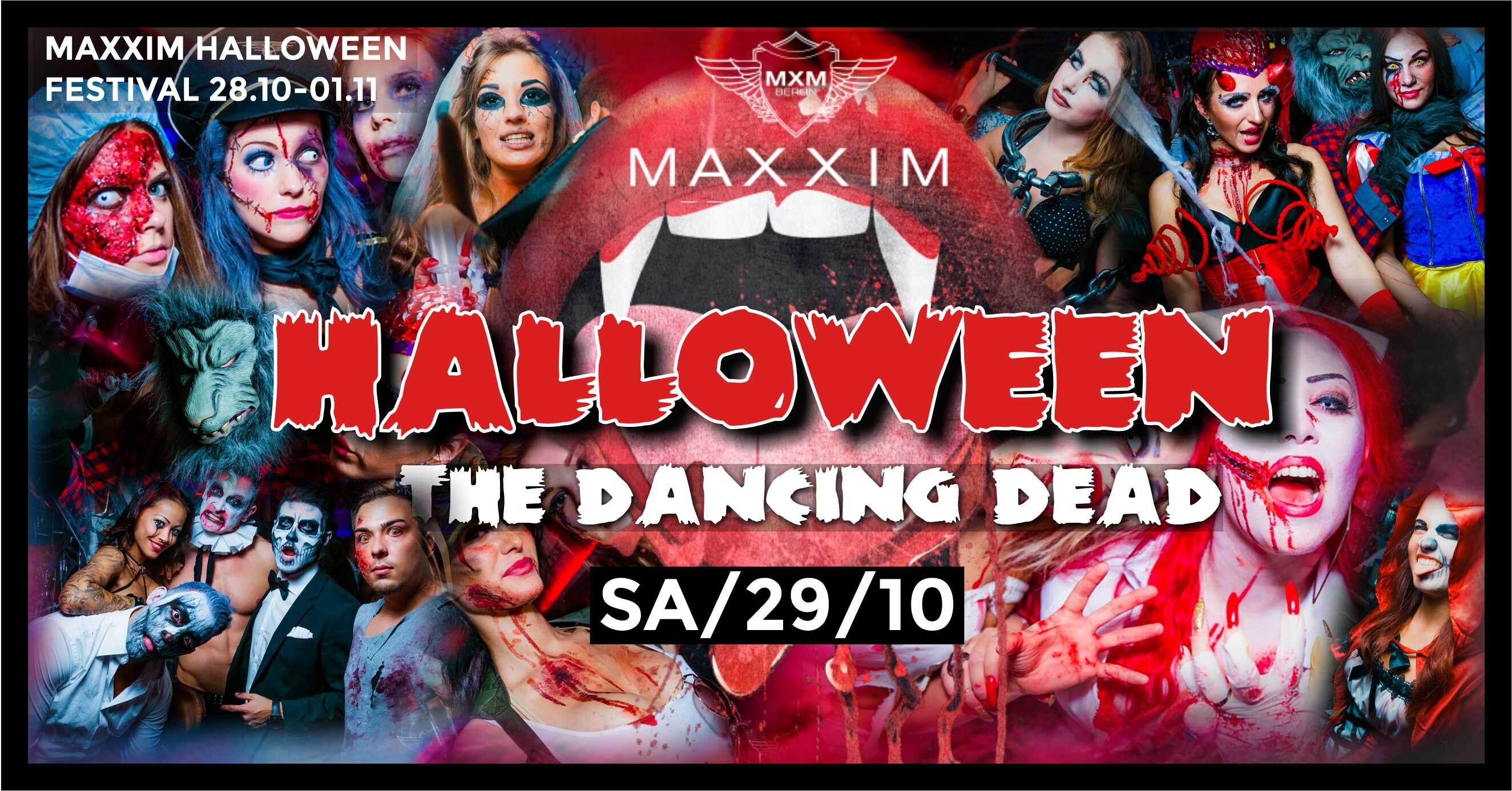 Maxxim Berlin Eventflyer #1 vom 29.10.2022