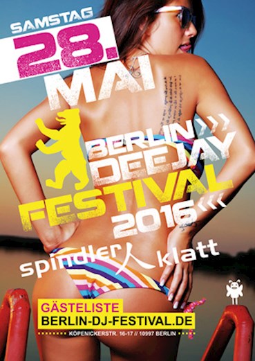 Spindler & Klatt Berlin Eventflyer #1 vom 28.05.2016