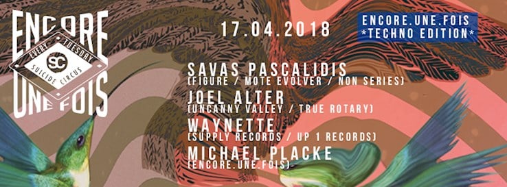 Suicide Club Berlin Eventflyer #1 vom 17.04.2018