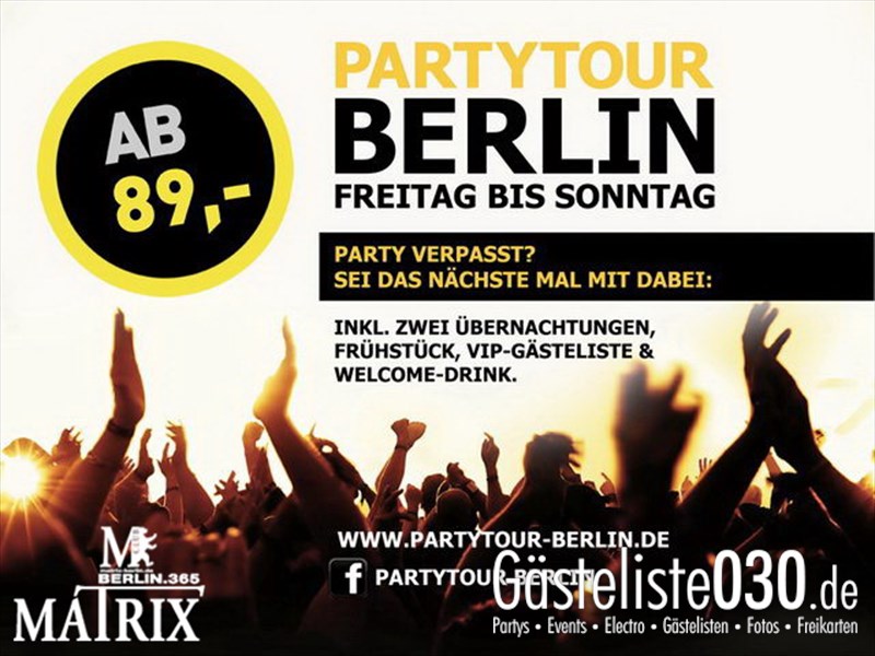 https://www.gaesteliste030.de/Partyfoto #2 Matrix Berlin vom 18.09.2013