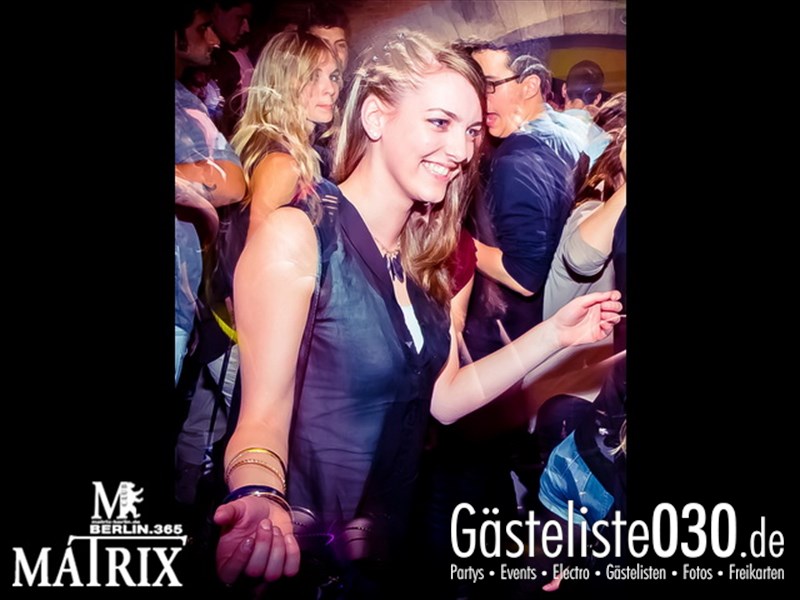 https://www.gaesteliste030.de/Partyfoto #106 Matrix Berlin vom 09.10.2013