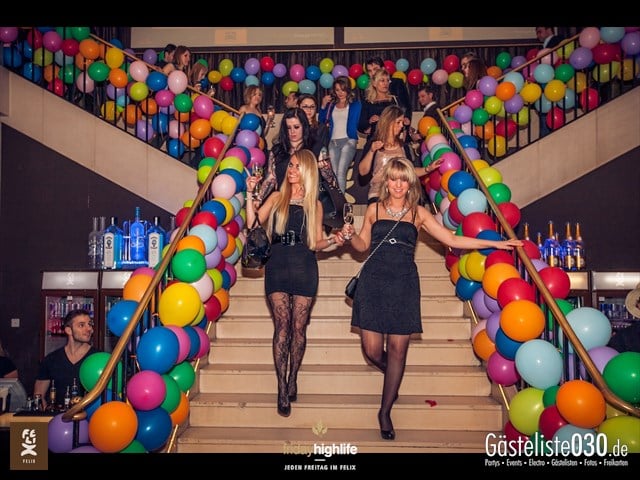 Partypics Felix 14.02.2014 Crazy Balloon - 3 Years B-Day Bash! Wir lassen die Ballons von der Decke fallen!