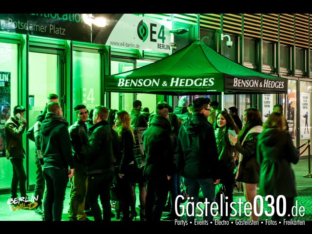 Partypics E4 01.03.2014 Berlin Gone Wild - Disco Rain