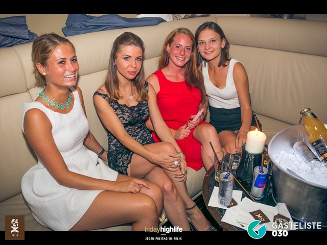 Partypics Felix Club 01.08.2014 Friday Highlife – Jeden Freitag