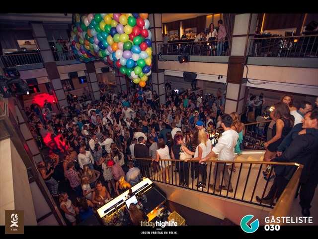 Partypics Felix Club 08.08.2014 Crazy Balloon – wir lassen die Ballons mit Geschenken von der Decke fallen!