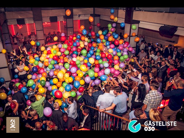 Partypics Felix Club 28.08.2015 Crazy Balloon – Riesen-Ballon-Regen & Open Bar bis 0 Uhr für Damen mit Anmeldung