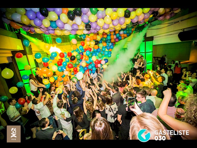 Partypics Felix Club 19.02.2016 5 Years CrazyBalloon BirthdayBash - OpenBar bis 0 Uhr mit Gästeliste & 2x Riesen Ballonregen mit Geschenken im Wert von 1000€