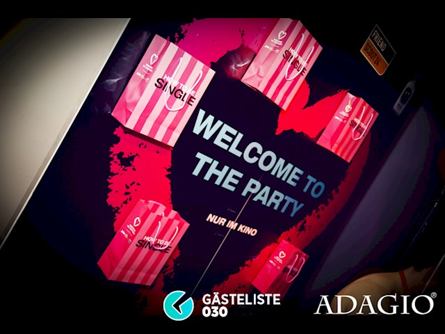 Partypics Adagio 02.04.2016 How to be a single Offizielle Filmparty