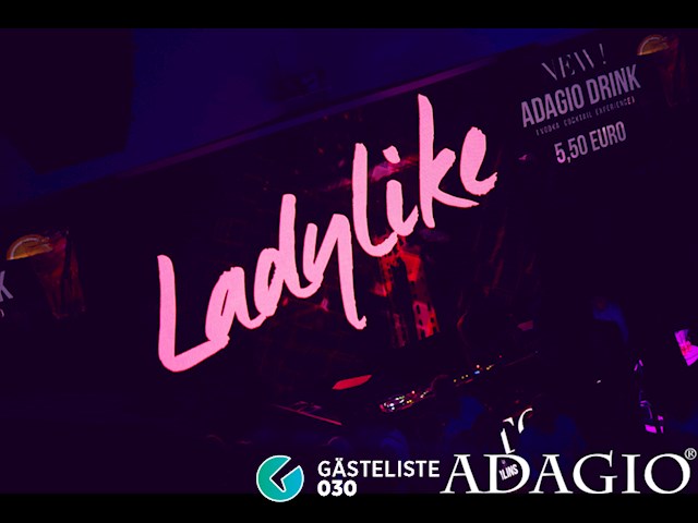 Partypics Adagio 19.08.2016 Ladylike! Hip-Stars (we know what girls want)