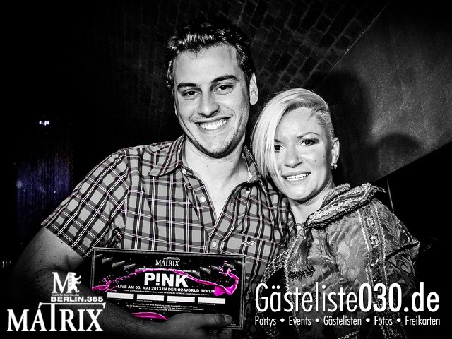 Partypics Matrix 21.03.2013 Pink