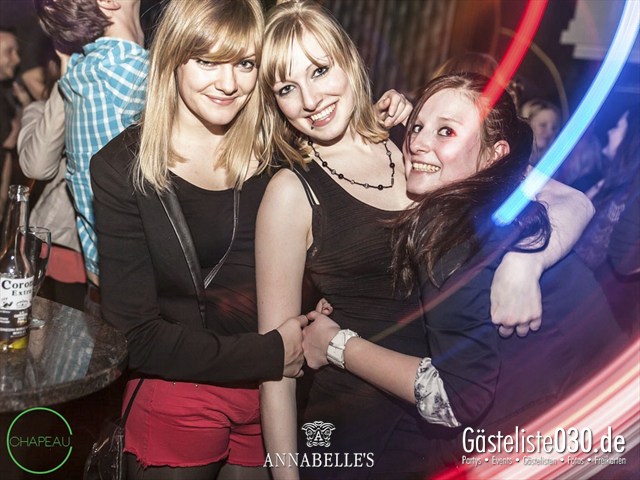 https://www.gaesteliste030.de/Partyfoto #81 Annabelle's Berlin vom 02.03.2013