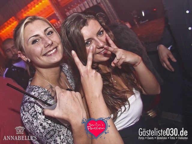 https://www.gaesteliste030.de/Partyfoto #7 Annabelle's Berlin vom 26.10.2012