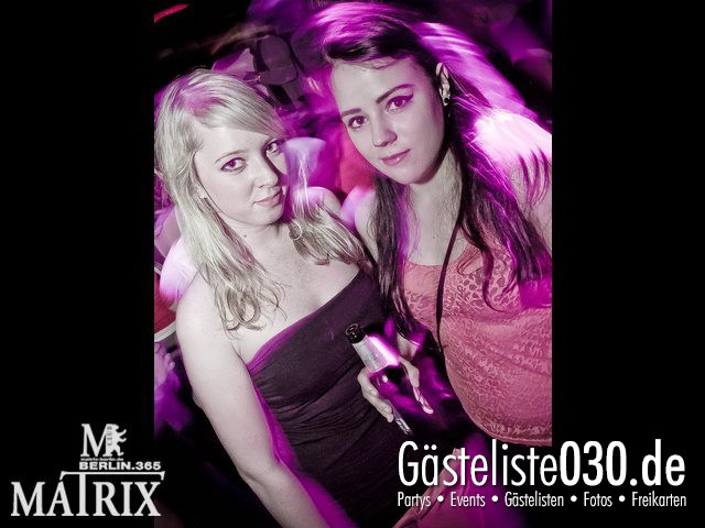 https://www.gaesteliste030.de/Partyfoto #100 Matrix Berlin vom 10.05.2012